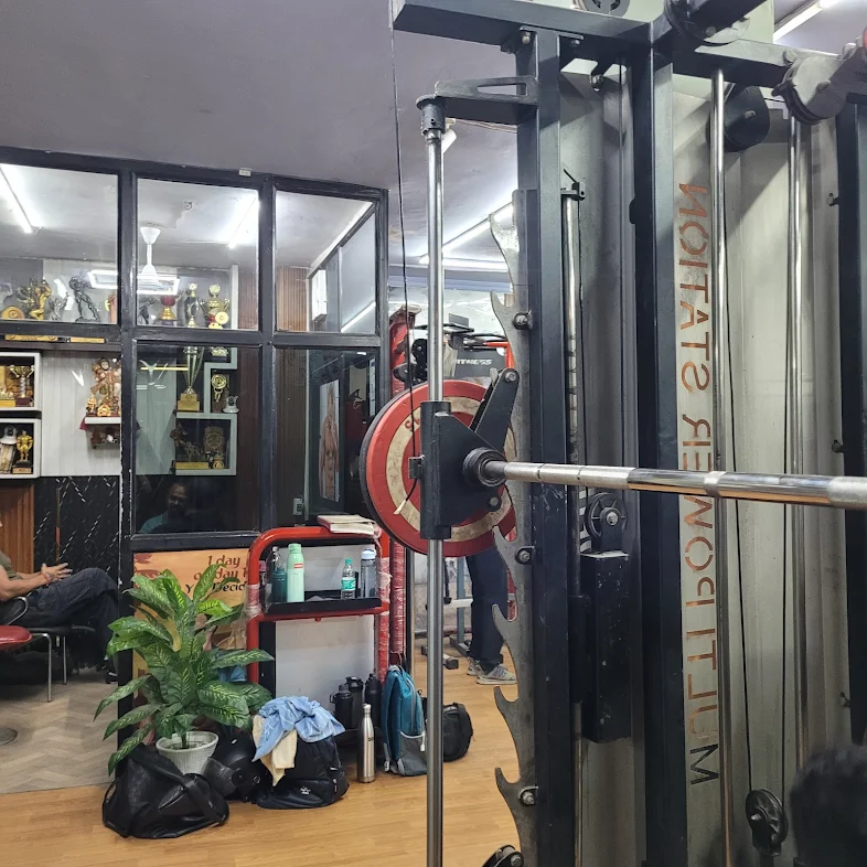 Gym trophy cabinet and awards